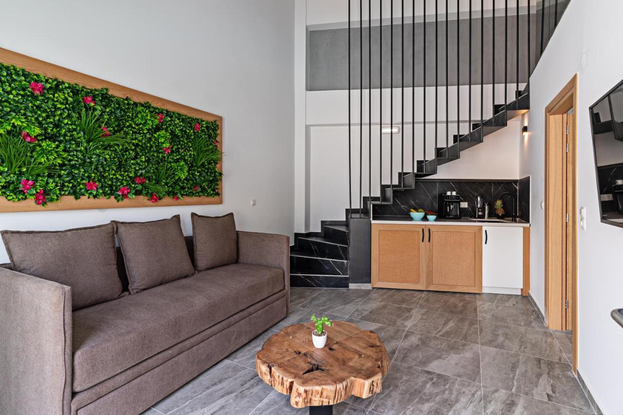 Delfina Boutique Hotel Paralia Kourna Bagian luar foto