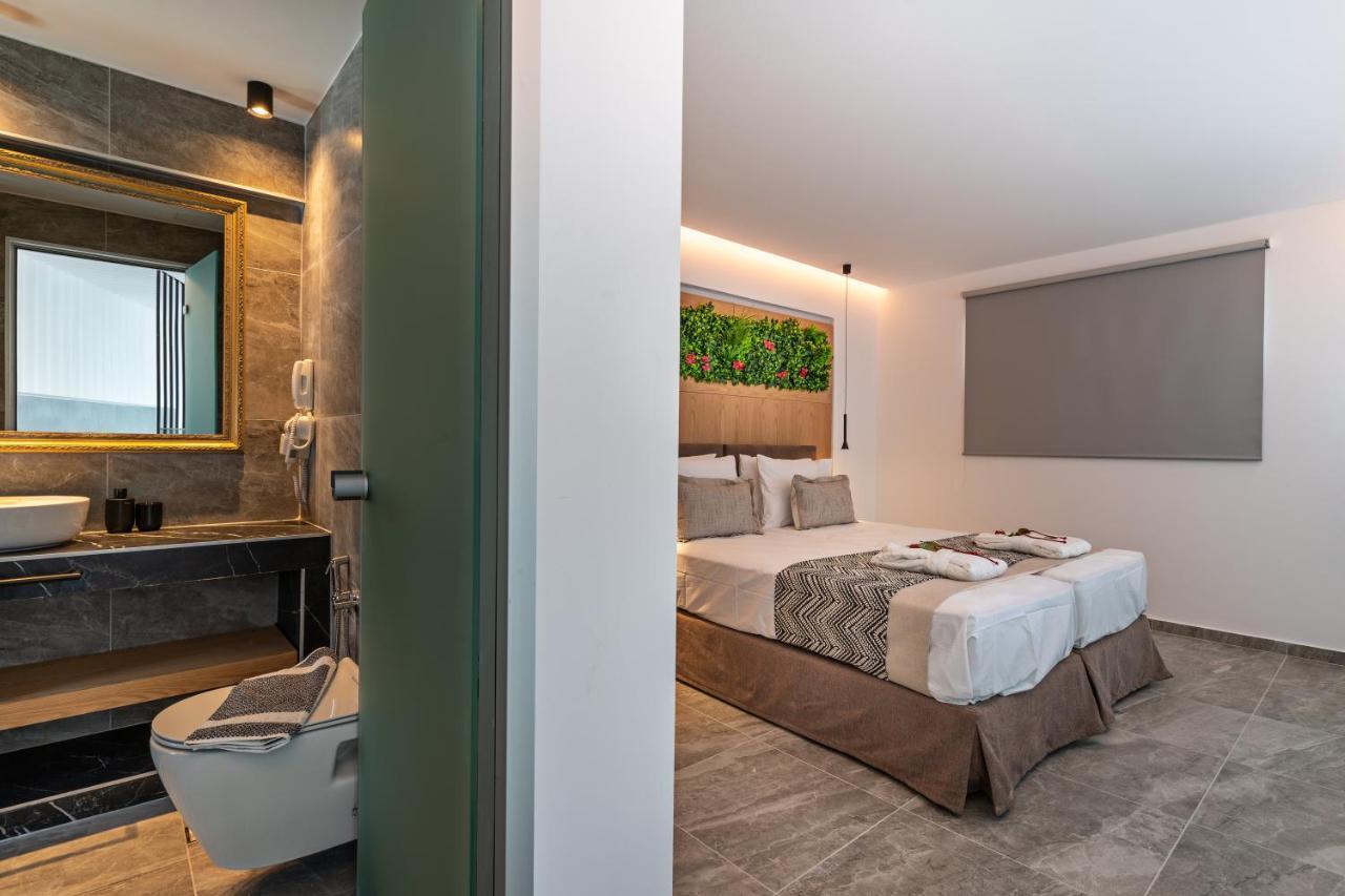 Delfina Boutique Hotel Paralia Kourna Bagian luar foto