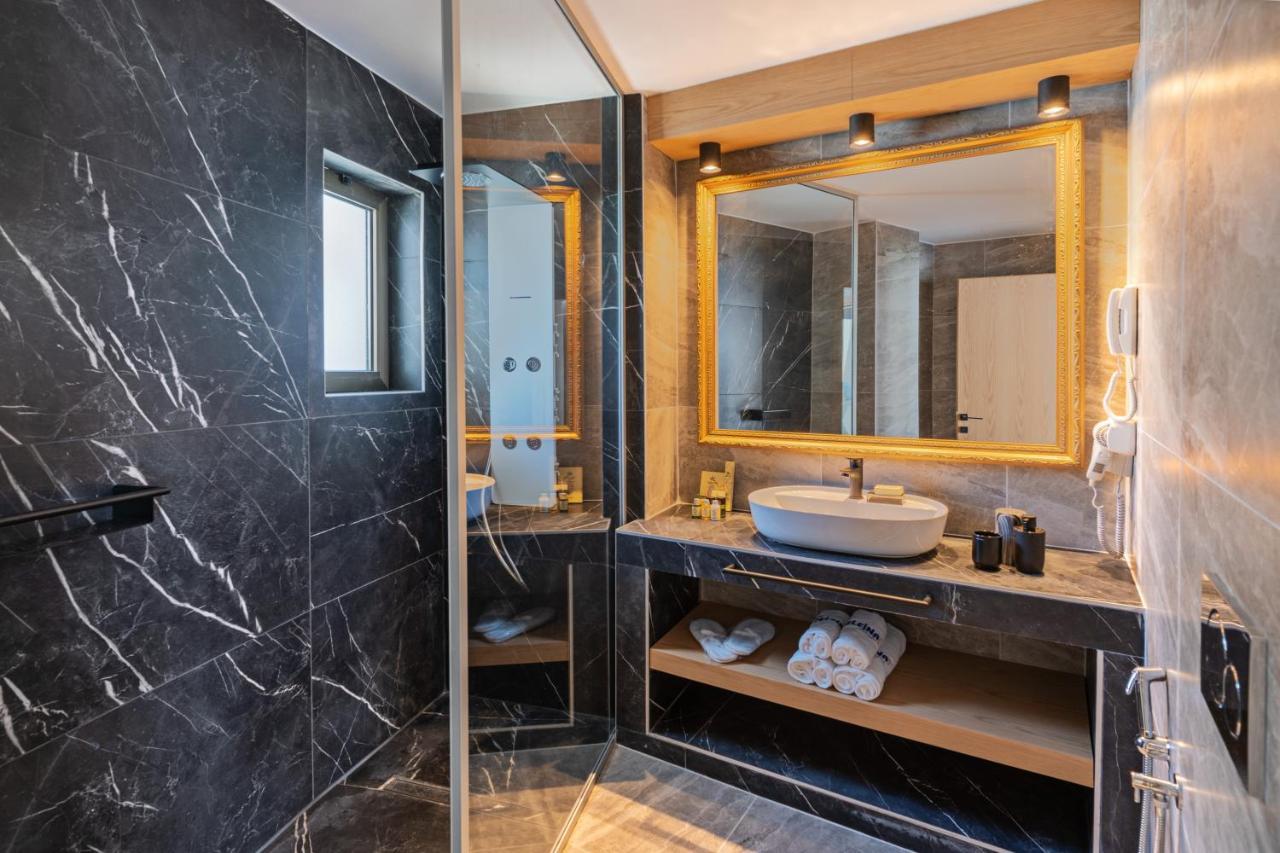 Delfina Boutique Hotel Paralia Kourna Bagian luar foto