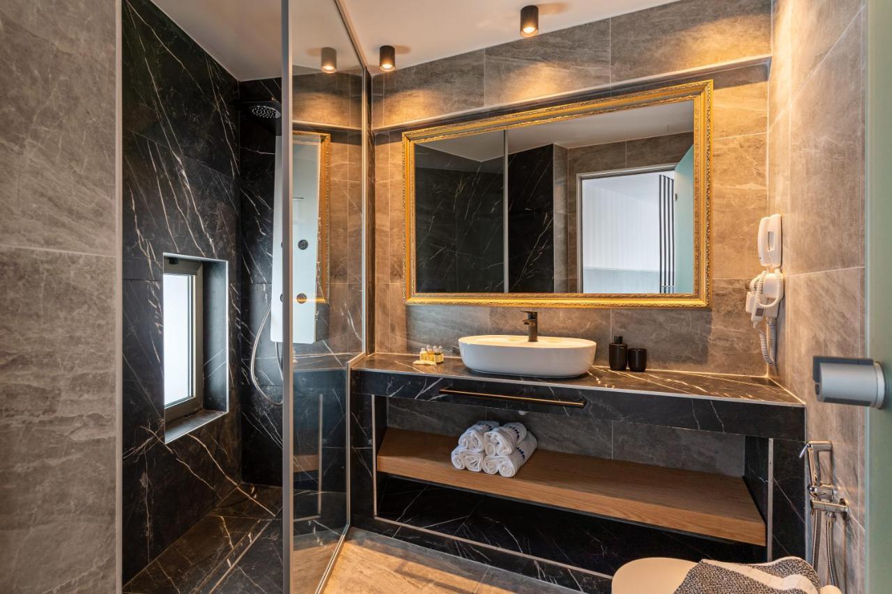 Delfina Boutique Hotel Paralia Kourna Bagian luar foto