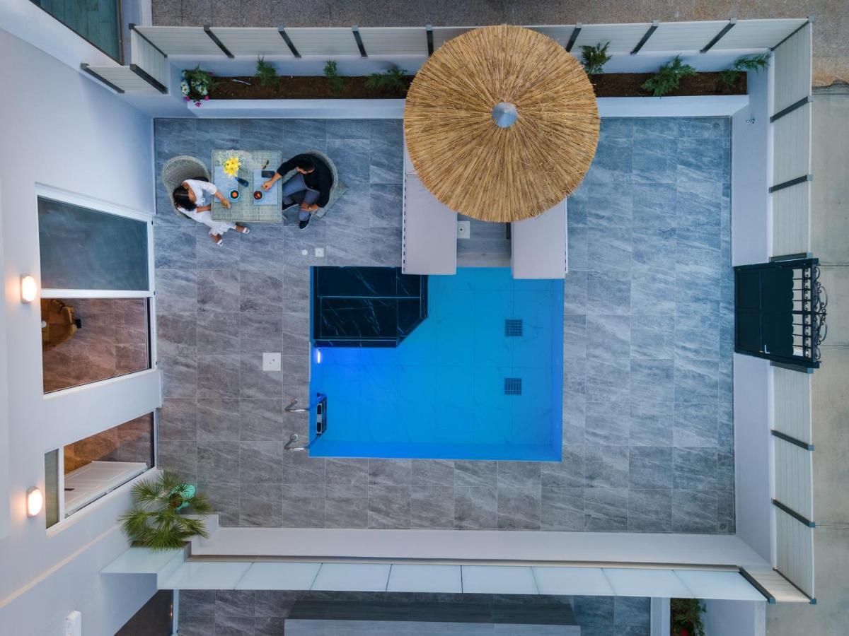 Delfina Boutique Hotel Paralia Kourna Bagian luar foto
