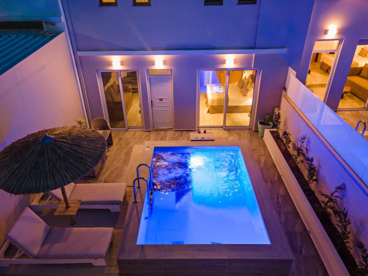 Delfina Boutique Hotel Paralia Kourna Bagian luar foto
