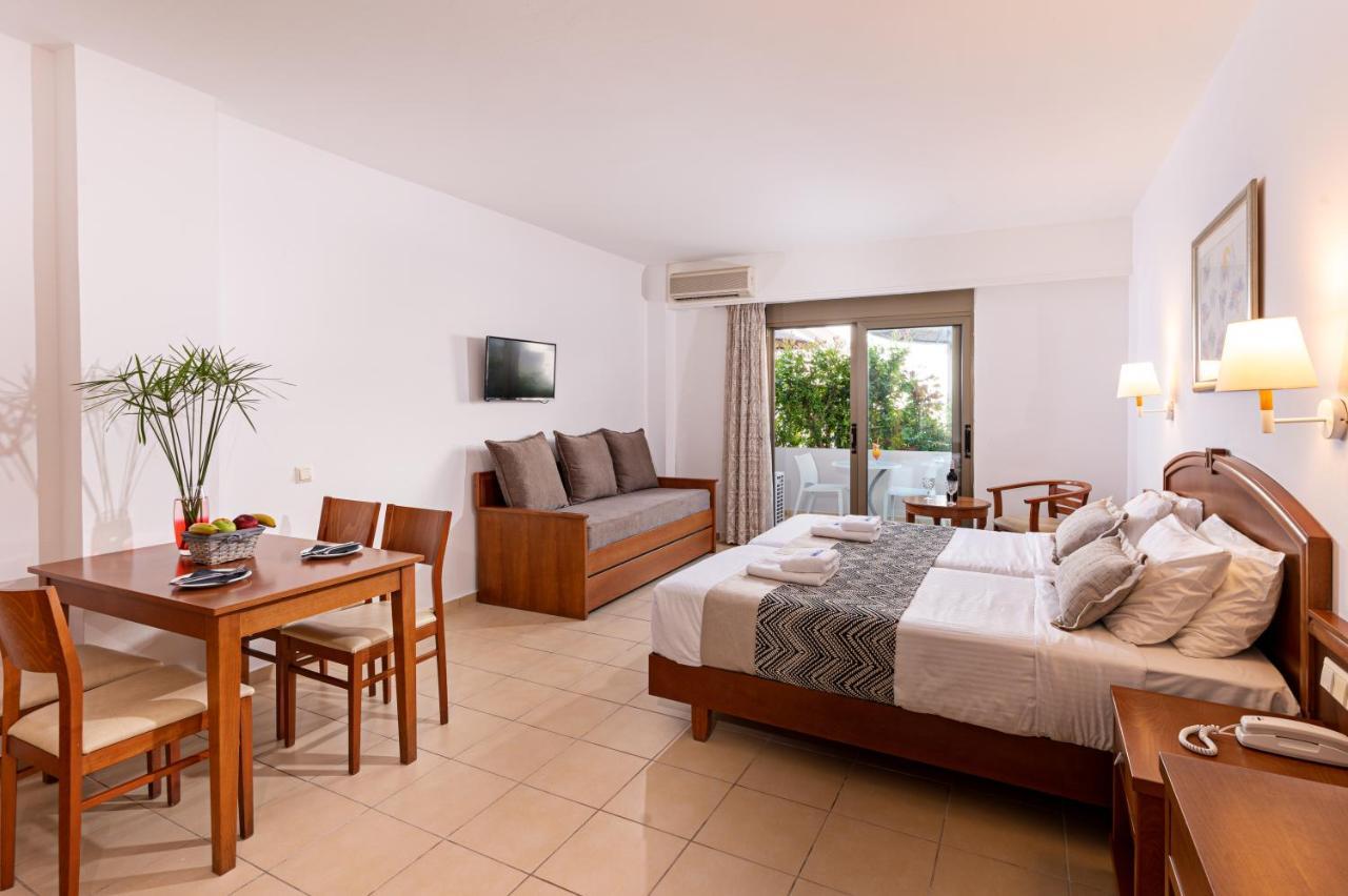 Delfina Boutique Hotel Paralia Kourna Bagian luar foto