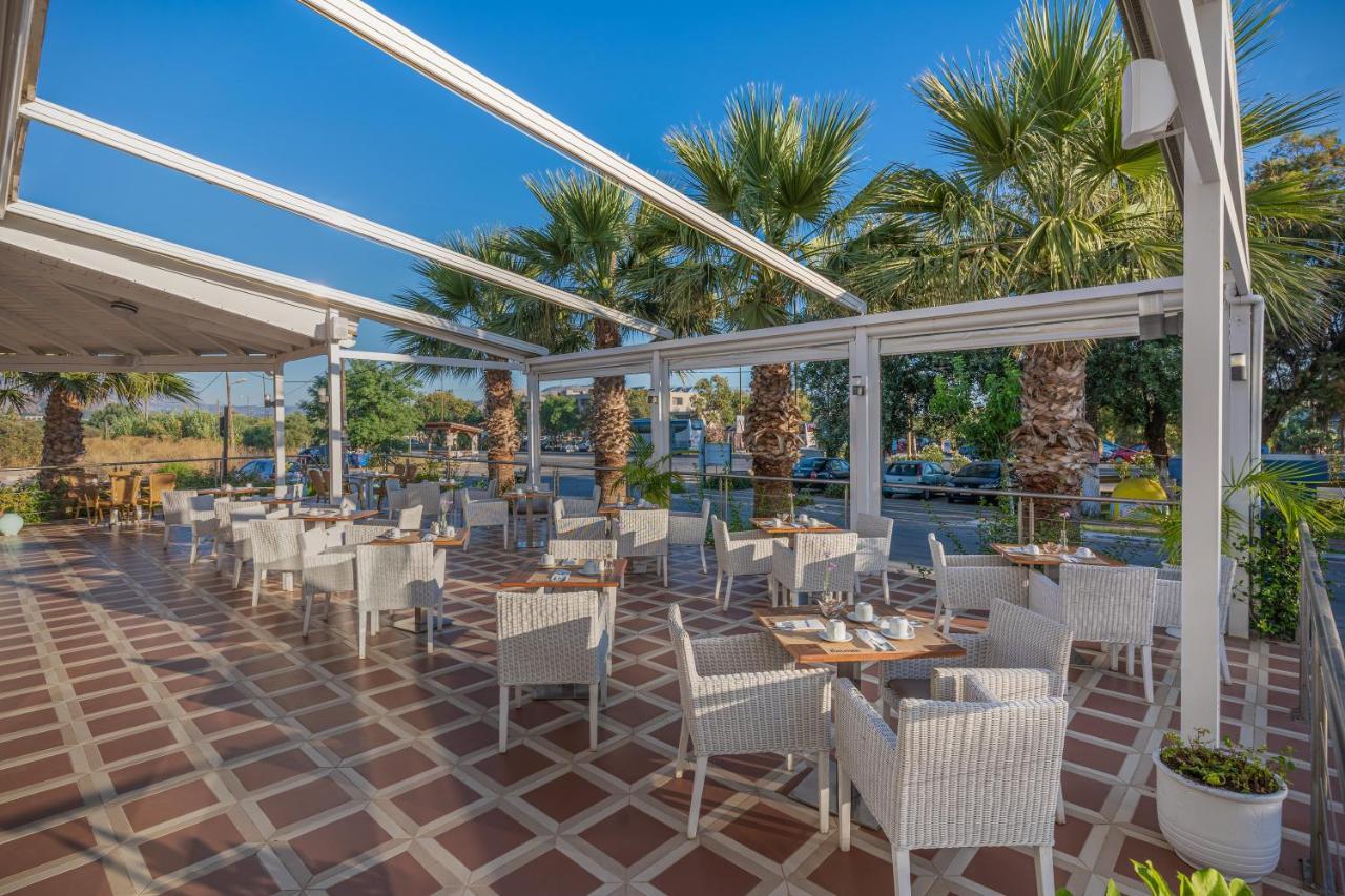 Delfina Boutique Hotel Paralia Kourna Bagian luar foto
