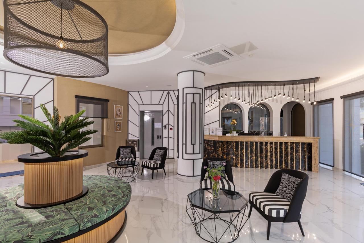 Delfina Boutique Hotel Paralia Kourna Bagian luar foto