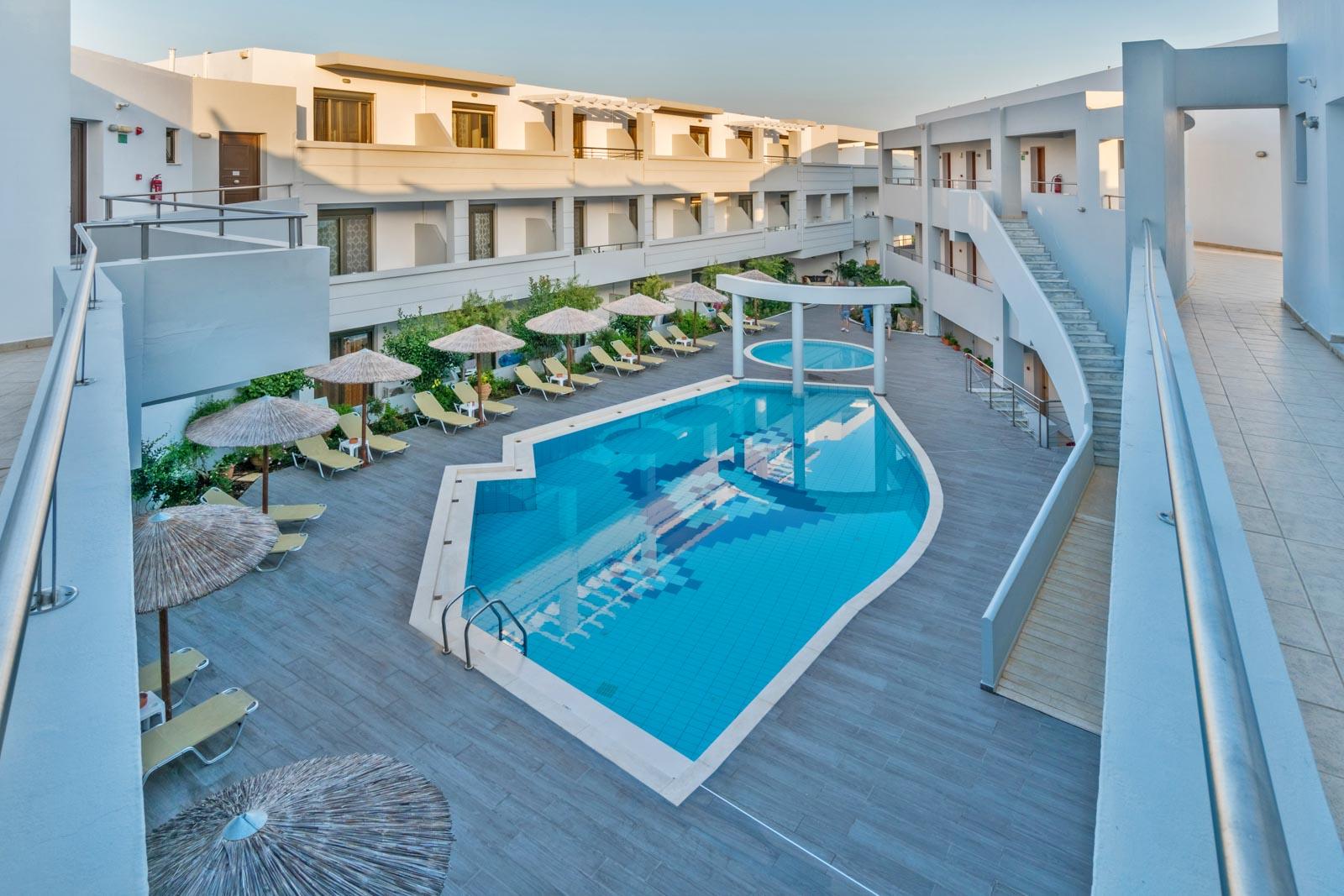 Delfina Boutique Hotel Paralia Kourna Bagian luar foto