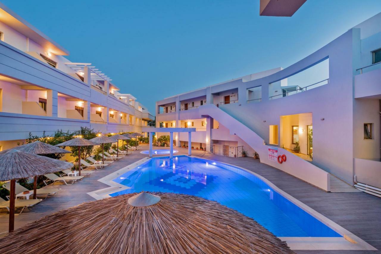 Delfina Boutique Hotel Paralia Kourna Bagian luar foto